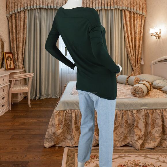 Native Outsiders Crossroads Long Sleeve Tee Top Blouse - Picture 3 of 8